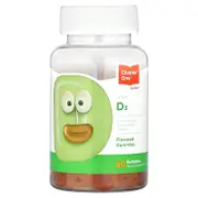 Chapter One, Vitamin D3, 60 Gummies (25 mcg (1,000 IU) Per Gummy)