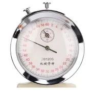 Mechanical Stopwatch Round Dial 0.2s 60 Second Sports Count Timer Tools New