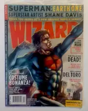 WIZARD COMICS MAGAZINE #231 NOVEMBER 2010 BAGGED & SEALED SUPERMAN: EARTHONE