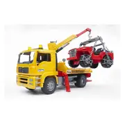 Bruder - MAN TGA Breakdown Truck with Cross Country Vehicle