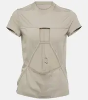 [Rick Owens] Rick Owens Cutout cotton T-shirt AU 14 multicoloured