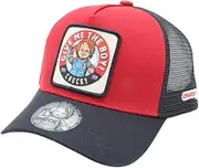 CHUCKY(チャッキー) UCH-MCP02 Cap, Chucky/Red x Black, Chucky/Red x Black, Free Size