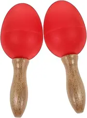 SECFOU Boys and Girls Musical Eggs 2 Pack Shaker Sensory Development Maracas for Boys and Girls