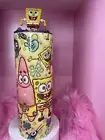 SpongeBob SquarePants 20oz Stainless Steel Tumbler W/ Spongebob Figure & IceTop