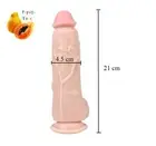 21 cm Lifelike Dildo Penis Waterproof Suction Cup