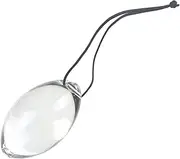 BDSM 6 Sizes Glass Anal Ball with Portable Rope Anal Plug Anal Beads Anal Ball Glass Dildo Large Anal Plug Butt Plug Massager Vagina SM Sex Toy for Women Men(XL)