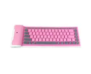 Wireless Bluetooth Portable Waterproof Roll Up Silicon Flexible Keyboard