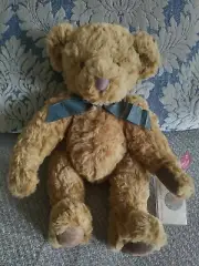 Russ Vintage Collection 12" Teddy Bear "Plush Chadfield" NWT. Retired.