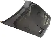Carbon Fiber Front Hood Bonnet Compatible for Porsche Taycan 19-22 Engine Cover(Single Sided Carbon)