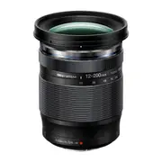 OM SYSTEM M.Zuiko ED 12-200mm f3.5-6.3 Black Lens