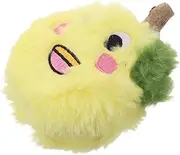 Catnip Chew Toy for Indoor Cats: Soft Plush Teething Kicker Funny Interactive Pet Toy Pear Shape Cat Accessory for Kittens