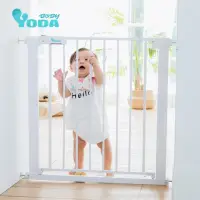 在飛比找momo購物網優惠-【YODA】第二代雙向自動關門安全防護兒童門欄(嬰兒 兒童 