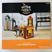 NEW Hyde And Eek! Boutique Clock Tower Cat Scratcher Halloween