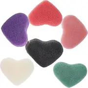 BELLIFFY Facial Sponges for Cleansing 6pcs Face Cleaning Tools Exfoliating Sponges for Women Gentle for Skin
