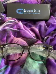 Boca Blu Blue Light Glasses RRP $99 Atlas Brown Tortoiseshell Bbat01