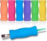 Soft Foam Pencil Grip for Kids and Adults, Open Slip Easy Insert Pen Paint Brush Holder for Right-Handed and Left-Handed Use