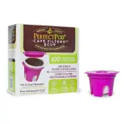 Cafe Filters & Cup Reusable Coffee Pod Starter Pack - Compatible with Keurig ...