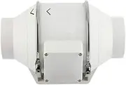 4" 6“ 8” Inline Duct Fan Pre-Wired Exhaust Fan, Speed Controllable Ventilation Fan Hydroponic Inline Exhaust Industrial Vent Silent Fan Extractor Duct for Grow Tents/Hydroponics/Heating Cooling Air Booster Smoke Moving (6" Exhaust Fan)