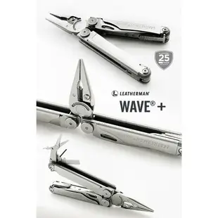 【電筒王】美國 Leatherman Wave Plus 18式 工具鉗-銀色 #832524 (黑尼龍套) 公司貨