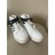 Mens Adidas Forum Mid Parley Casual Sneaker Cloud White Core Black New