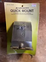 Archer CB Radio Quick Mount Bracket Vintage HAM VHF UHF Radar Detector NOS 70's