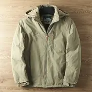 Men's Softshell Jacket Hiking Jacket Rain Jacket Winter Outdoor Thermal Warm Windproof Warm Water Resistant Windbreaker Jacket Traveling Black Army Green Navy