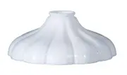 B&P Lamp® 2 1/4" Fit, Sheffield Opal Fixture Shade, 9" Dia.