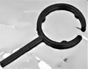 Cast iron flask support ring lab stand funnel holder New