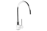 Johnson Suisse Venezia Gooseneck Sink Mixer - Chrome