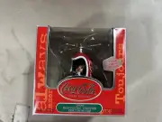 Cola-Cola 2000 Platinum Series Collection Christmas Ornament Penguin In Heli C34