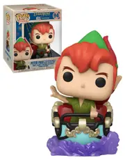 Funko POP! Rides Disney Disneyland 65th Anniversary #94 Peter Pan At Flight Attraction Super-Sized - New, Mint Condition