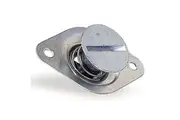 Moroso Dzus Fasteners Steel Large Head Self-Ejecting Fastener, 7/16" x .550", Silver Finish