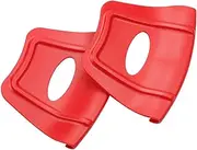 Suesacy Wheel Rim Shield Rimshield Shield Protector Tool for Motorcycle Bike ATV Quad Tyre Tire Installation 2PCS, Red