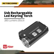 Nitecore Usb Rechargeable 380 Lumens Led Keyring Torch With Battery #tini