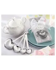 Kate Aspen Love Beyond Measure 4pc Measuring Spoon Set