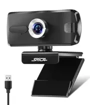 Srica 1080p USB Microphone Webcam Camera For Video Needs Compatible W Win & Andr