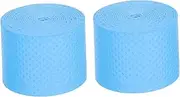 ERINGOGO 2Pcs Drum Stick Tapes Non Slip Sweat Absorbent Wraps for Drum Comfortable Grip Shockproof Design for Drummers and Percussionists Blue Color