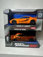 Jada Toys 2024 Fast & Furious Legacy Series 2 Car Set Toyota FT-1/Supra 1:32
