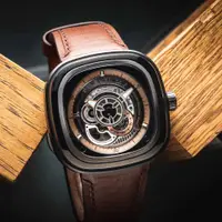 在飛比找PChome24h購物優惠-SEVENFRIDAY P2C-01 豌豆射手自動上鍊機械錶