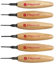 Flexcut Knife New Mixed Profile Micro Tool Set MT910