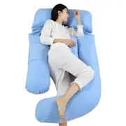 Pregnancy Pillows for Sleeping U Shaped Full Body Maternity Pillow with Removable Cover