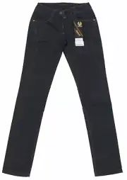BELSTAFF Women's Jeans Pants Trousers Size S TADLEY DENIM PANT LADY BLACK INDACO