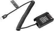 Power Adapter Connector DMW-BLK22 Dummy Battery Power Supply Kit for Panasonic GH3 GH4 GH5 GH5S S5K S5M2