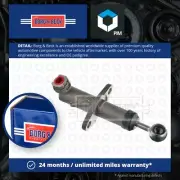 Clutch Master Cylinder fits FIAT 500 312 1.2 2007 on 169A4.000 B&B 55187040 New