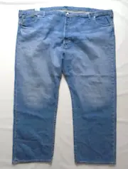 NWT Men's 60 x 32 Levi's 501 "93 Straight Stretch Button Fly Jeans