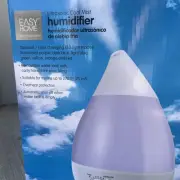 NIB Easy Home Ultrasonic Cool Mist Humidifier 1G Tank Capacity AromaOil Diffuser