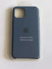 Apple Silicone Case For Iphone 11 Pro- Blue