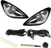 Fog Lights Car Halogen Fog Lamp M&C Hatchback Chrome Cover Front Bumper Light Car Accessories For Nissan For March For Micra 2013 2014 2015 2016 Fog Light Lamp Assembly