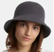 NWT BRIXTON Packable Suffolk Bucket Hat in Charcoal $49