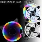LED Case Fans Ultra Quiet Computer Cooling Fans 12cm 15 LED Silent Fan for tioXA